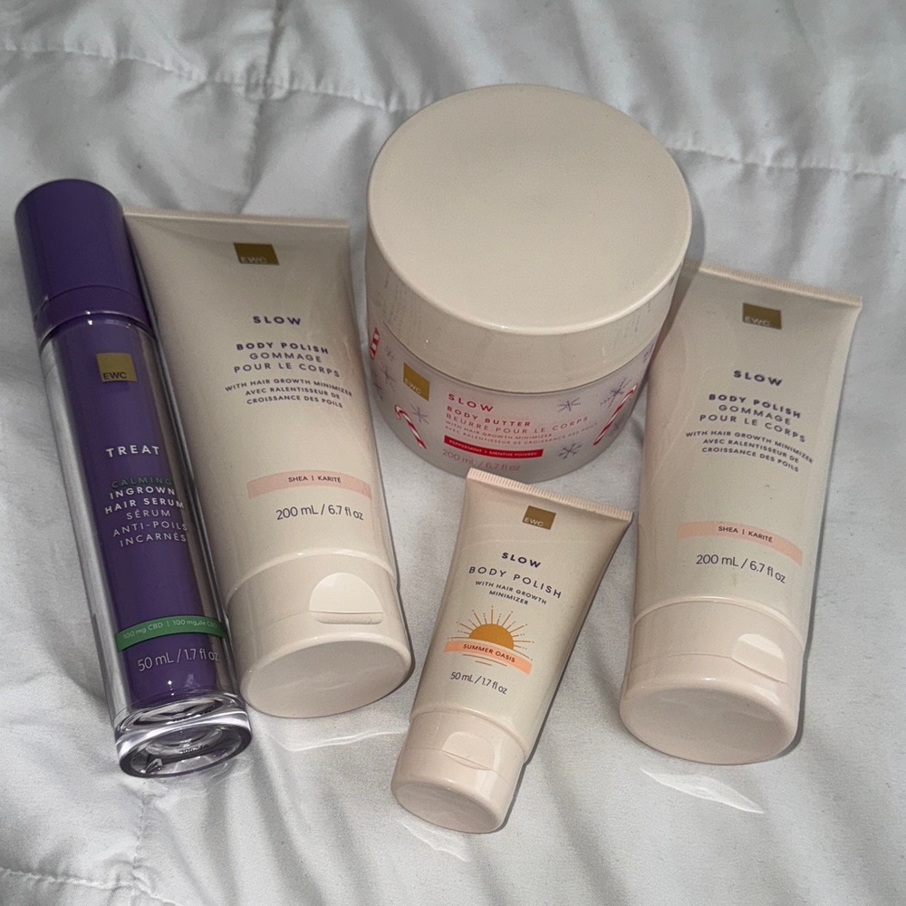 EWC Body Care Set with Ingrown Hair Serum (BRAND-NEW)